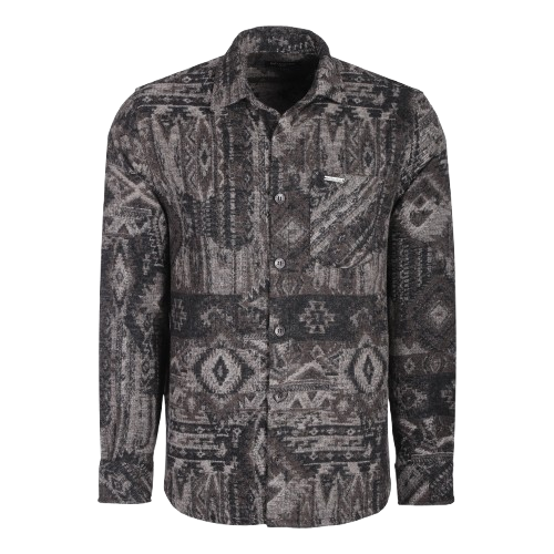 پیراهن آستین بلند مردانه مدل پشمی